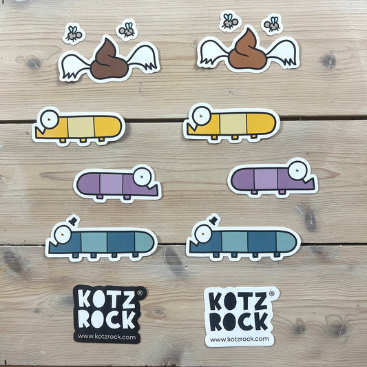 Sticker Pack WORMS